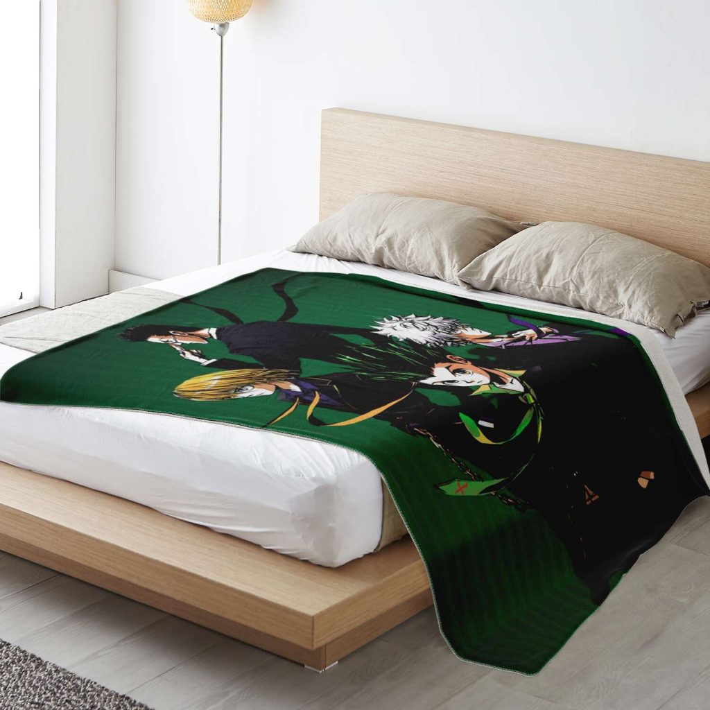 Hxh Character Microfleece Blanket 3D Design Hxh03 Premium - Aop