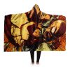 One Punch Man Hooded Blanket #01 Adult / Premium Sherpa - Aop
