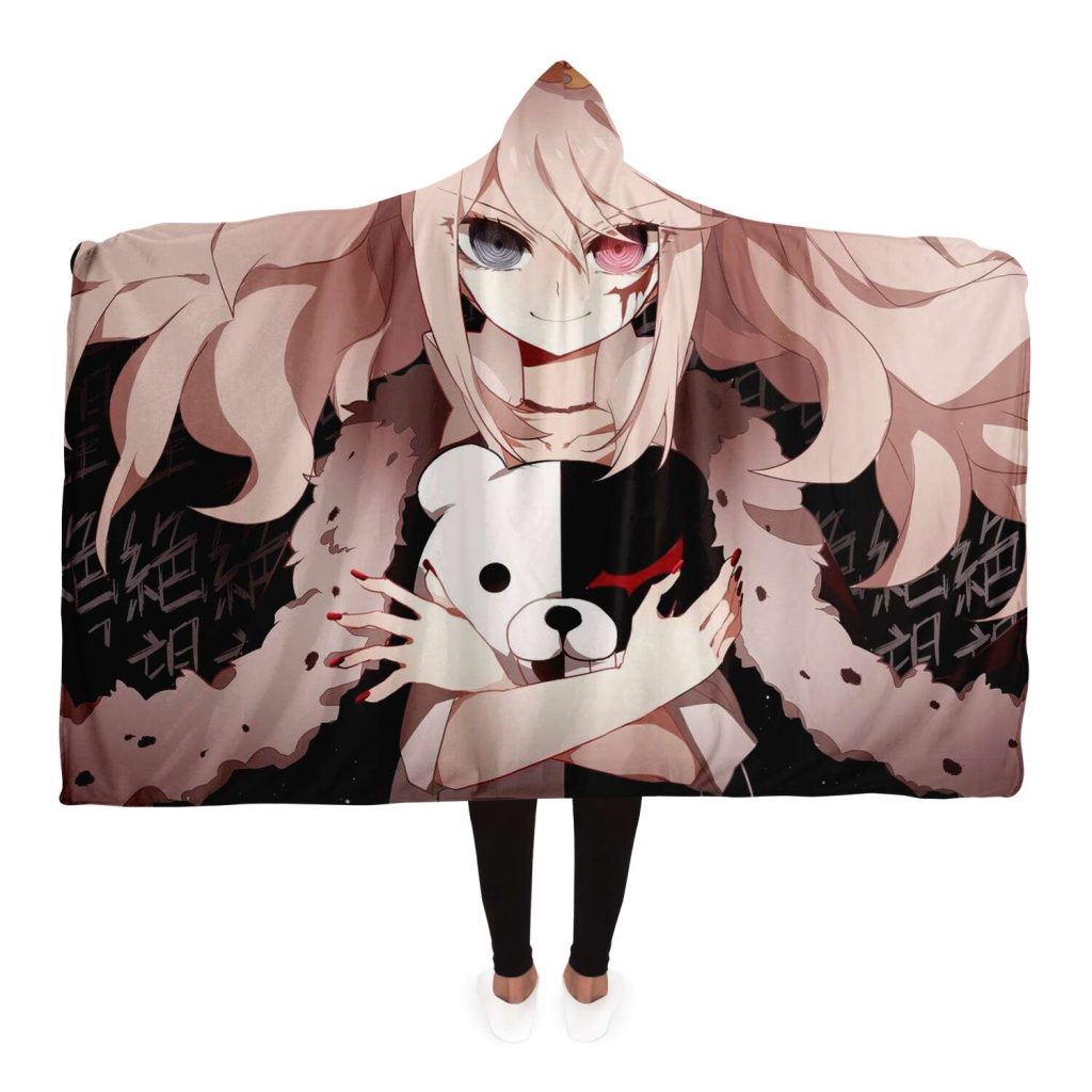 Danganronpa Hooded Blanket #09 Adult / Premium Sherpa - Aop