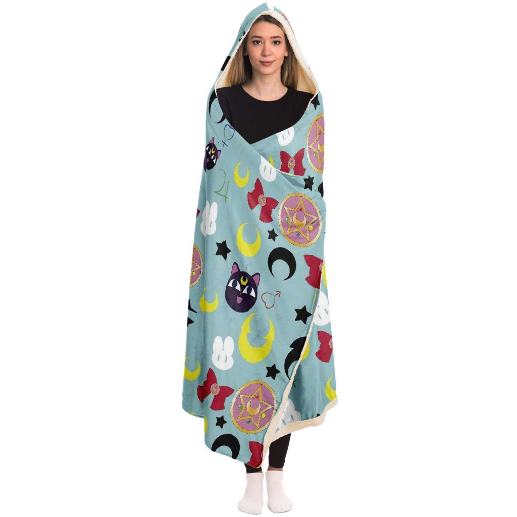 Sailor Moon Hooded Blanket #08 - Aop