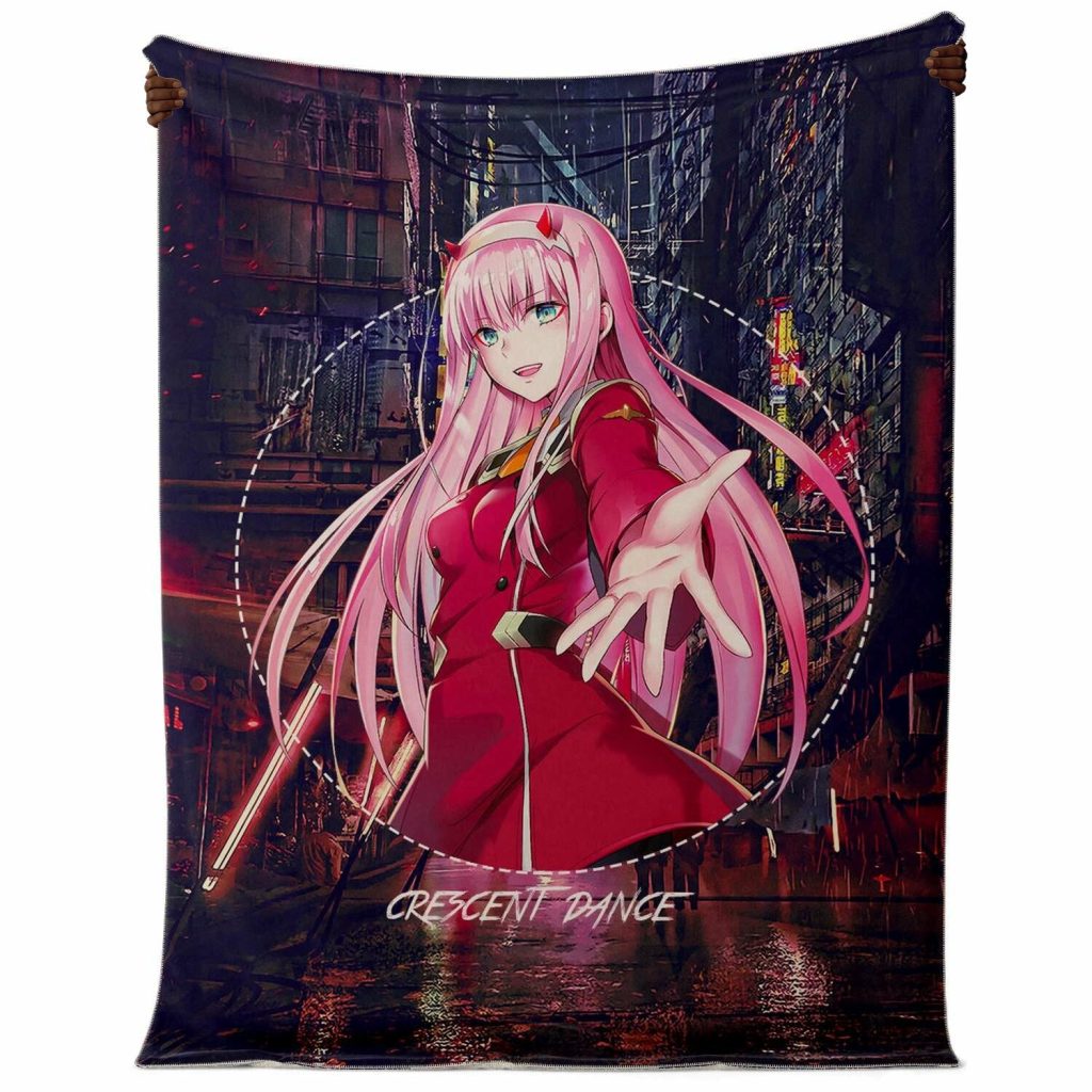 Darling In The Franxx Microfleece Blanket #01 Premium - Aop