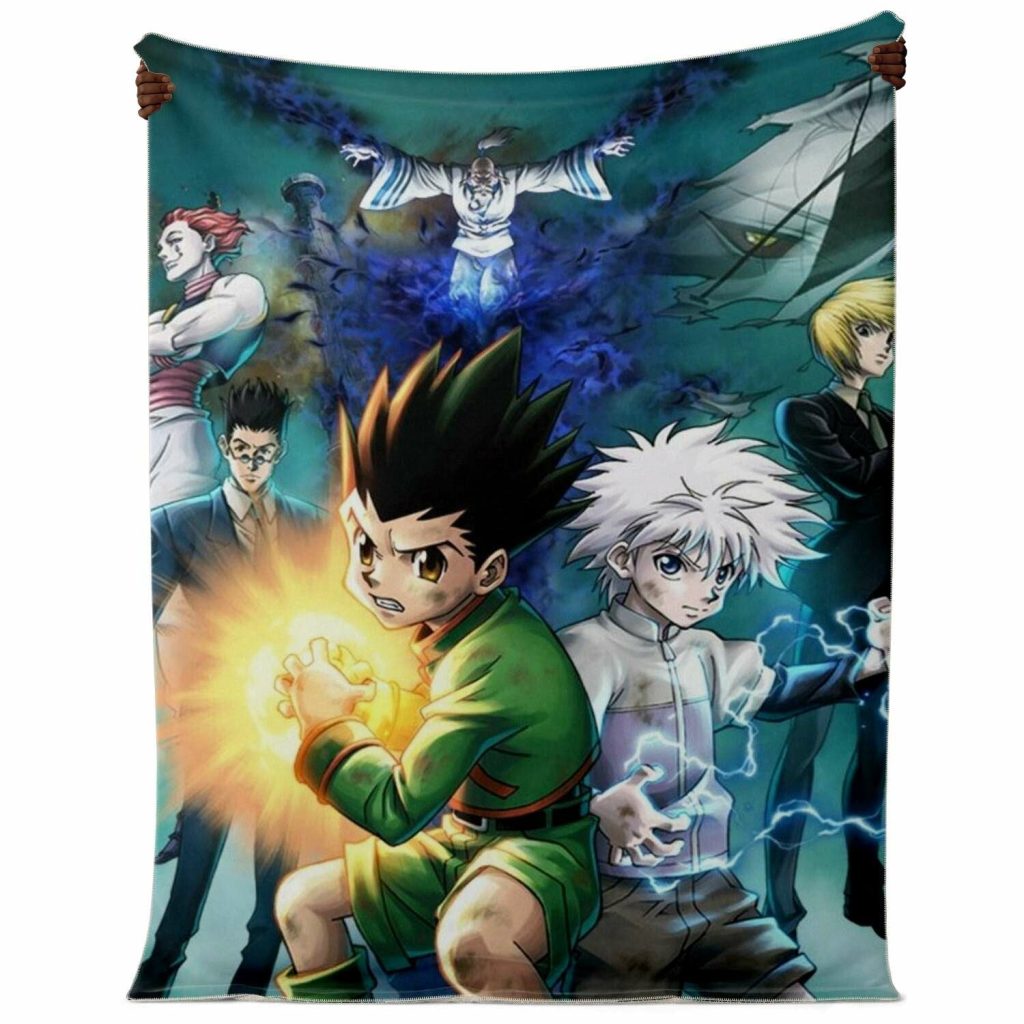 Hxh Character Microfleece Blanket 3D Premium - Aop