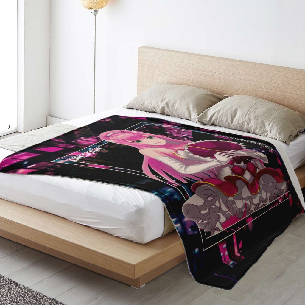 Darling In The Franxx Microfleece Blanket #03 Premium - Aop