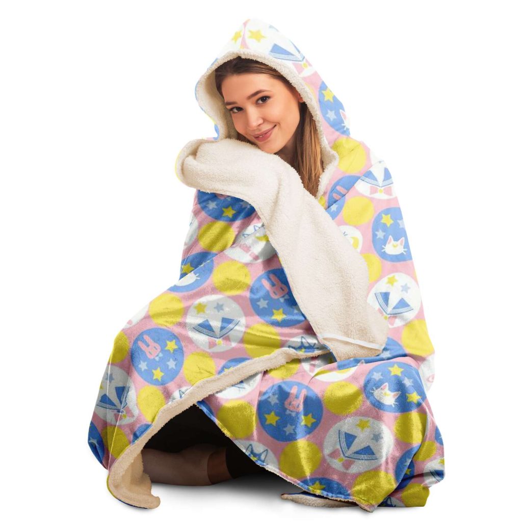 Sailor Moon Hooded Blanket #06 - Aop