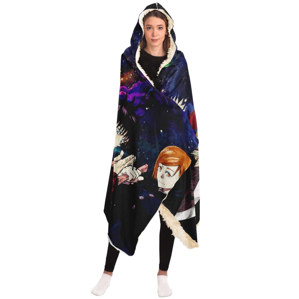 Jujutsu Kaisen Hooded Blanket #07 - Aop