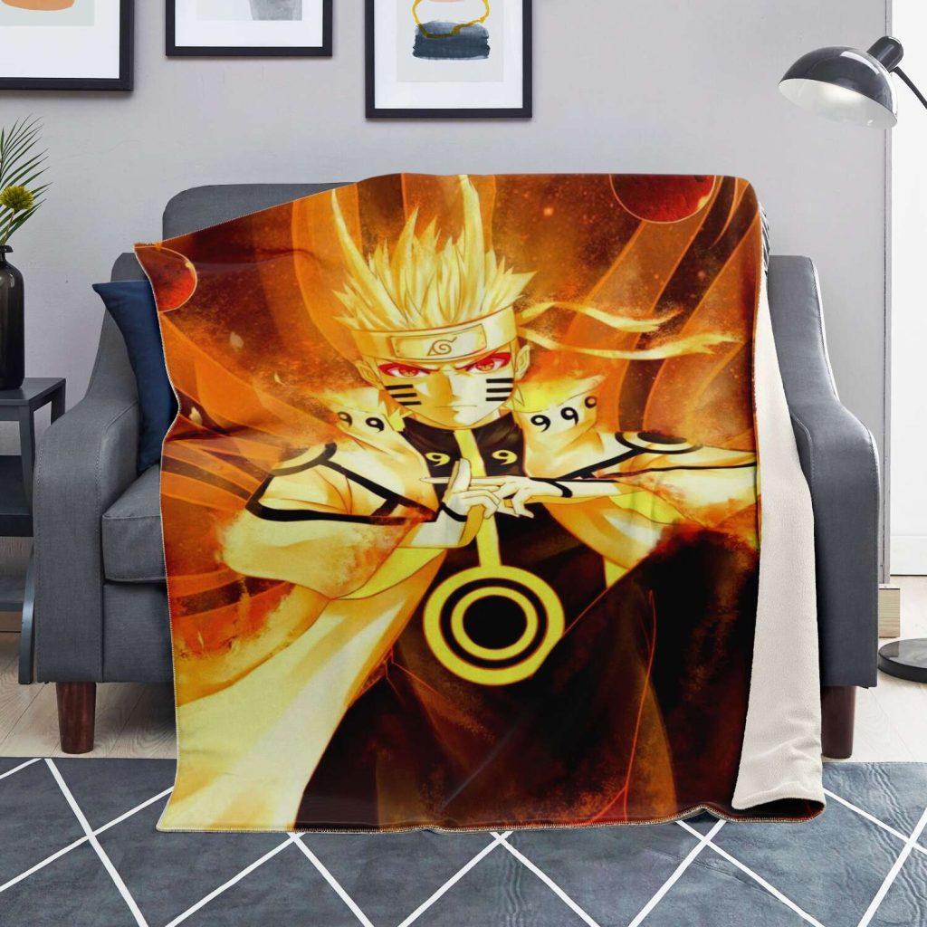 Naruto Microfleece Blanket #11 Premium - Aop