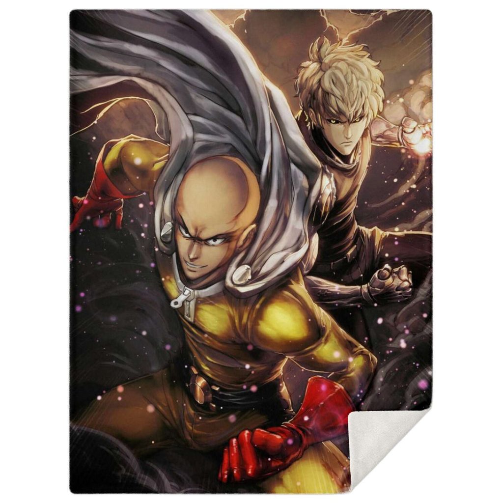 One Punch Man Microfleece Blanket #07 M Premium - Aop