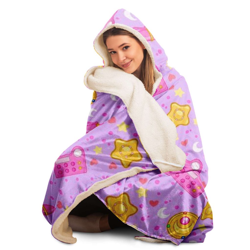 Sailor Moon Hooded Blanket #09 - Aop