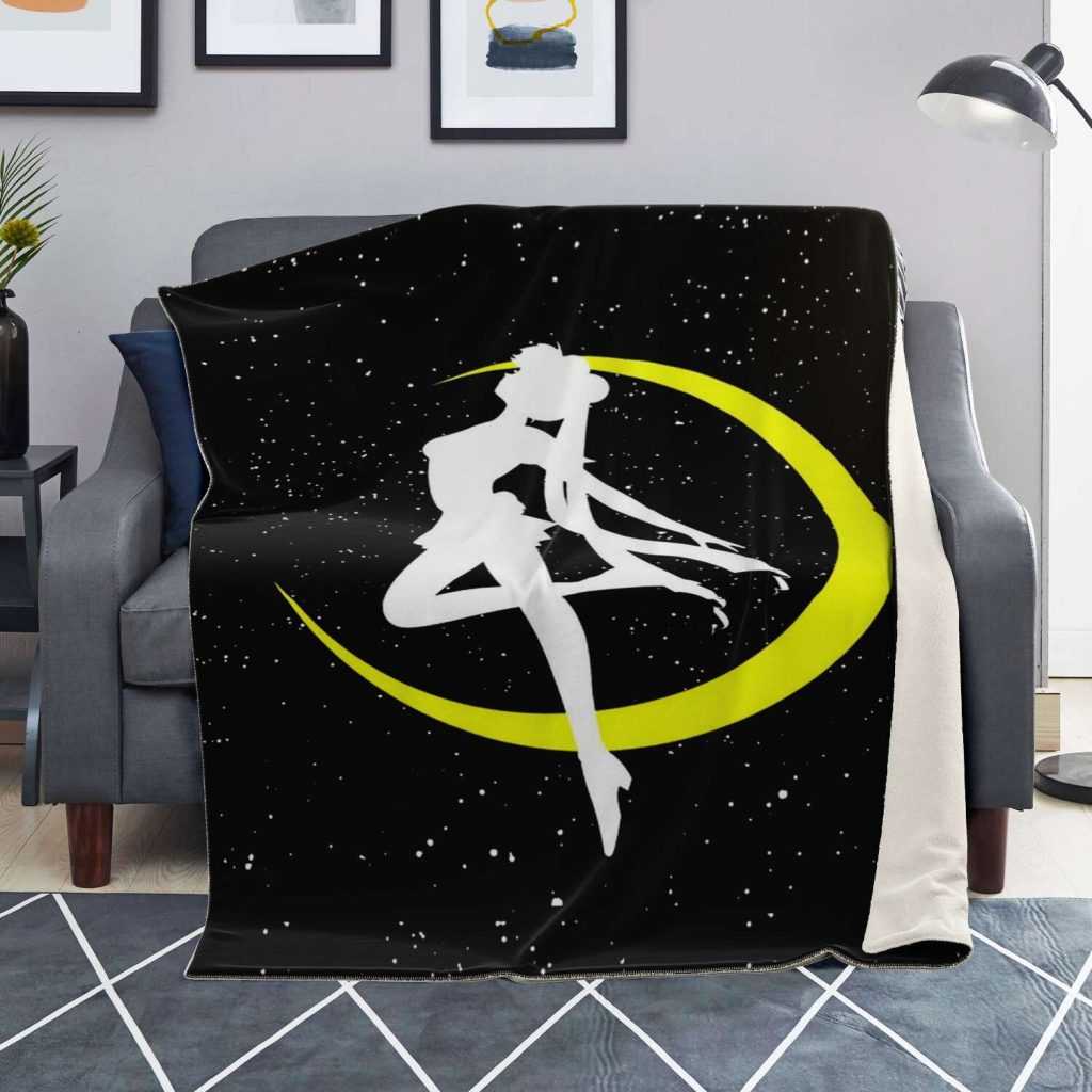 Sailor Moon Microfleece Blanket #07 Premium - Aop