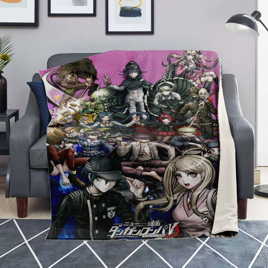 Danganronpa Microfleece Blanket #11 Premium - Aop