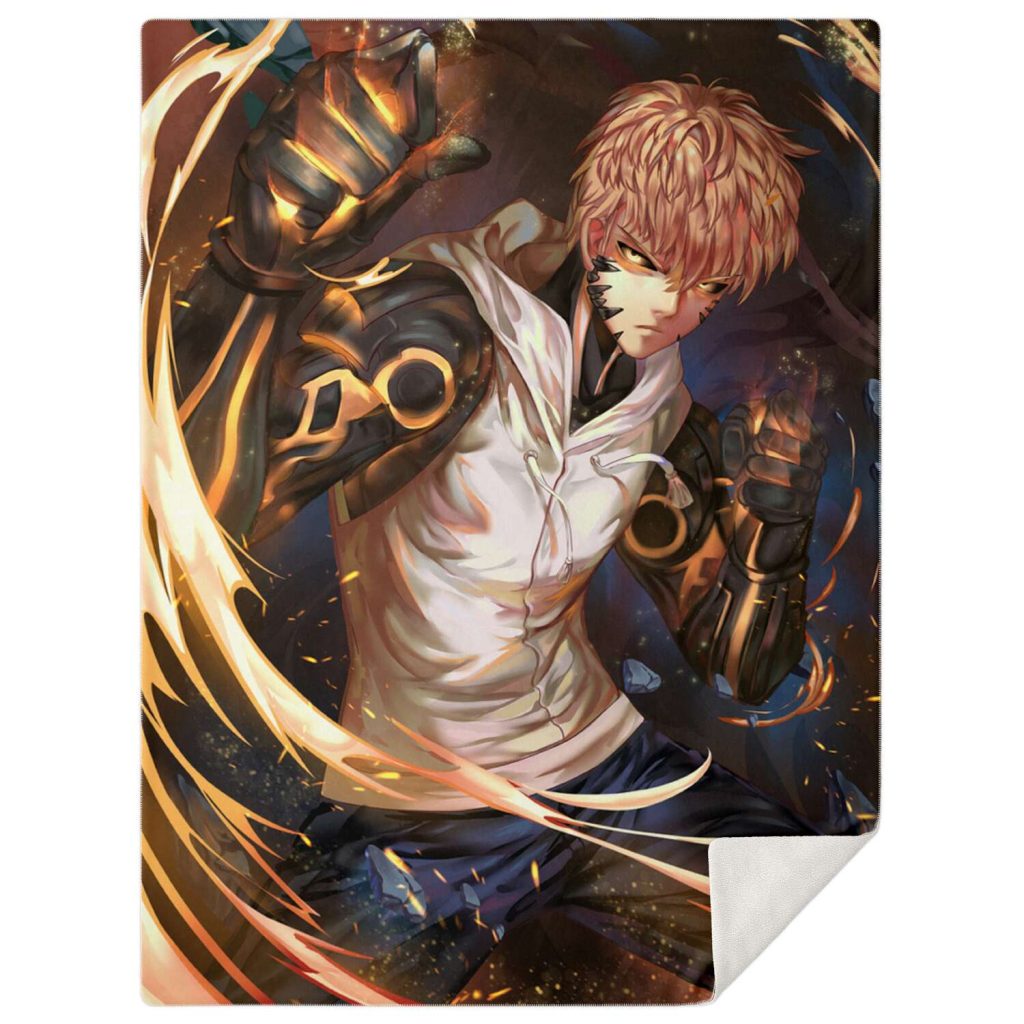 One Punch Man Microfleece Blanket #06 M Premium - Aop