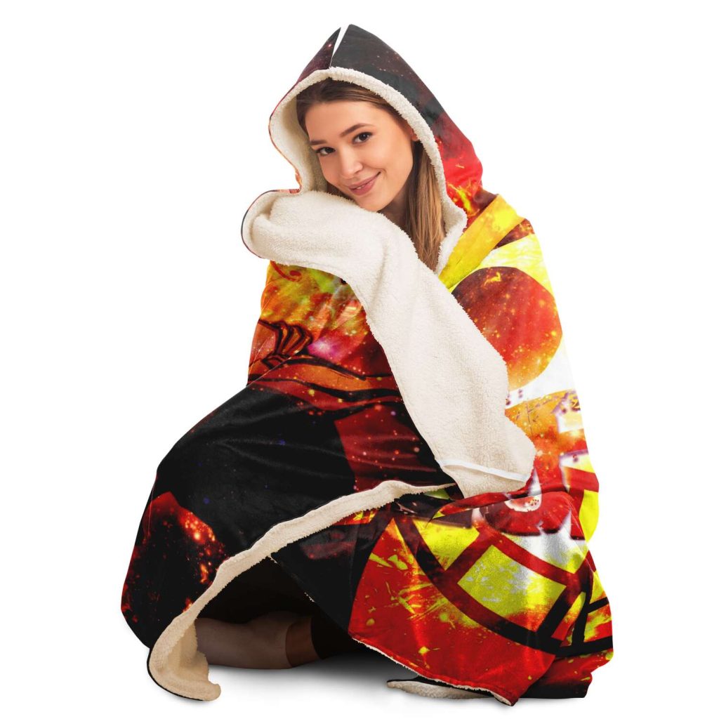 9354ea337ad540f14a37980b3ffc6ee6 hoodedBlanket view7 - Anime Blanket Store