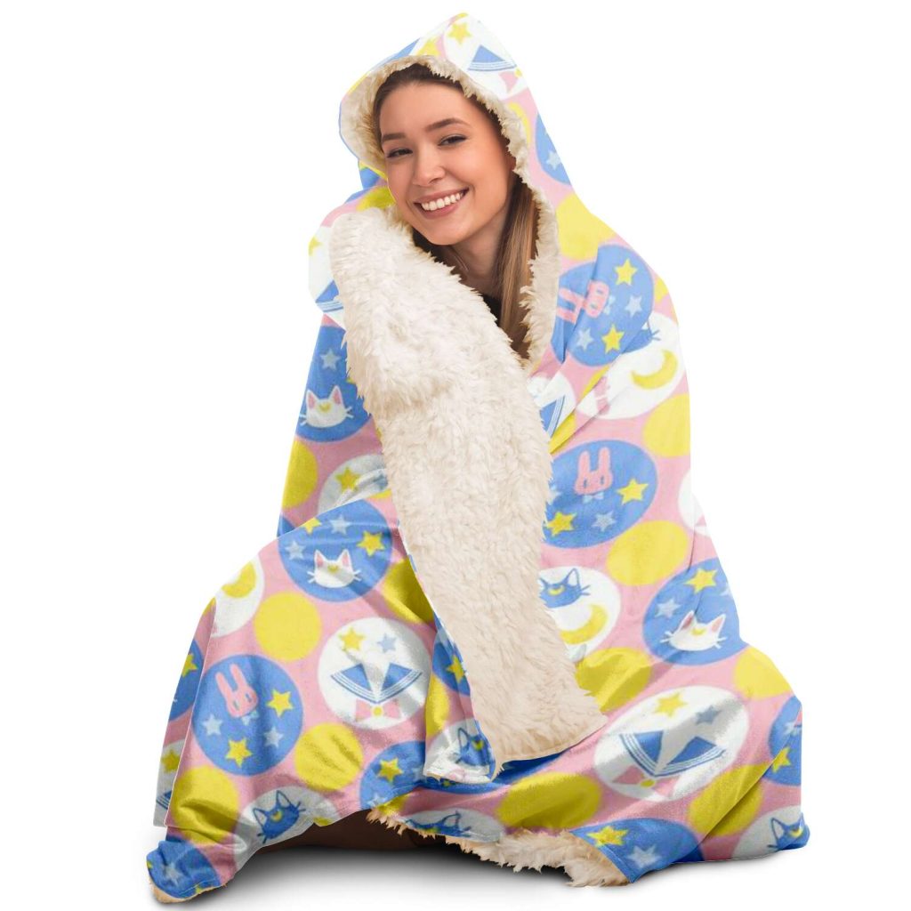 Sailor Moon Hooded Blanket #06 - Aop