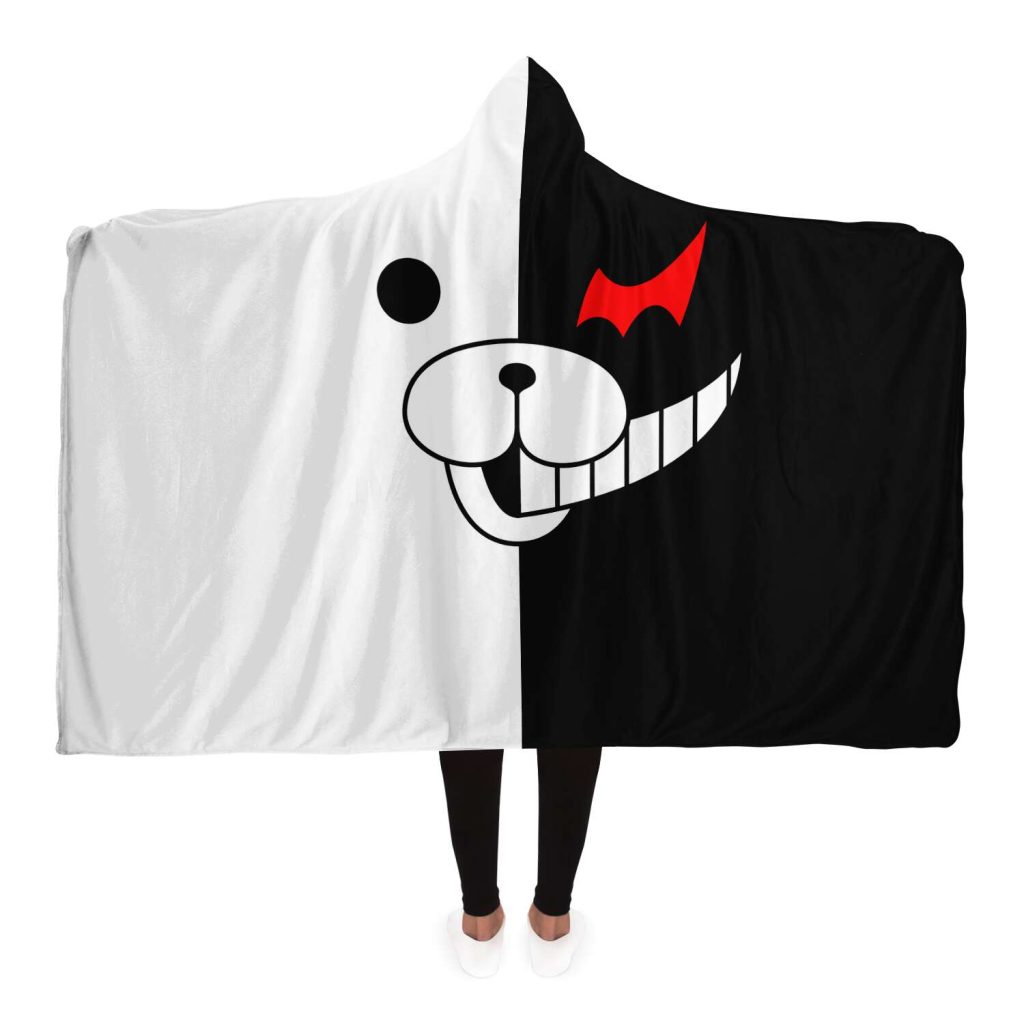 Danganronpa Hooded Blanket #03 Adult / Premium Sherpa - Aop