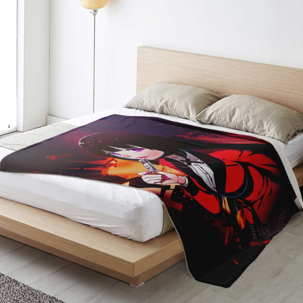 Kakegurui Microfleece Blanket #07 Premium - Aop