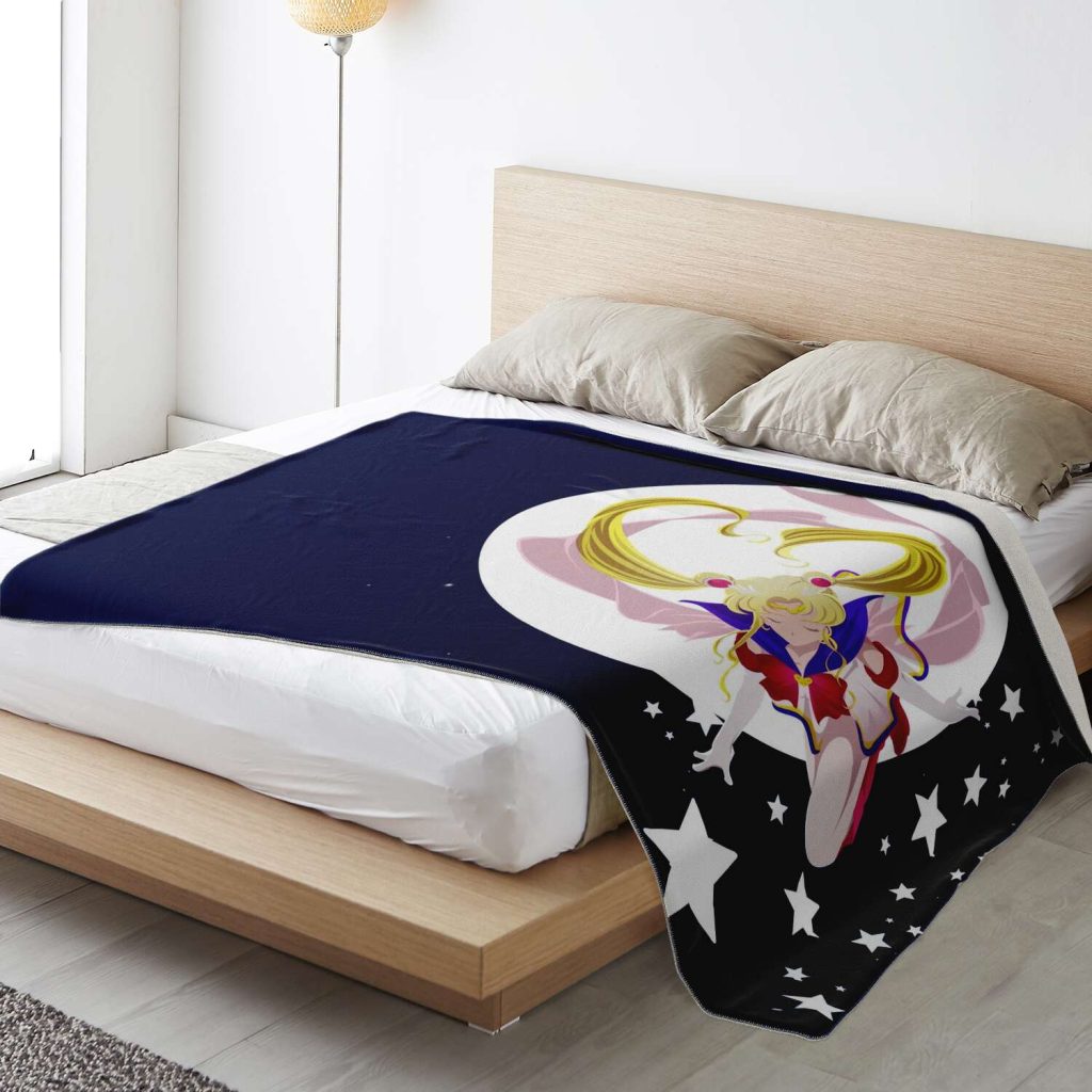 Sailor Moon Microfleece Blanket #11 Premium - Aop