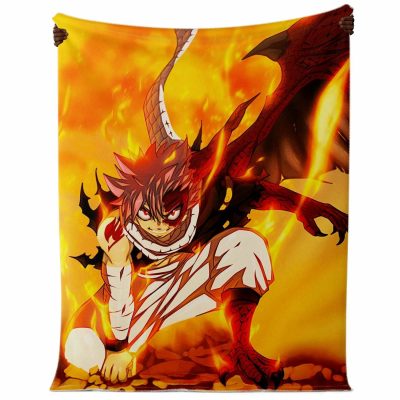 Fairy Tail Microfleece Blanket #08 Premium - Aop