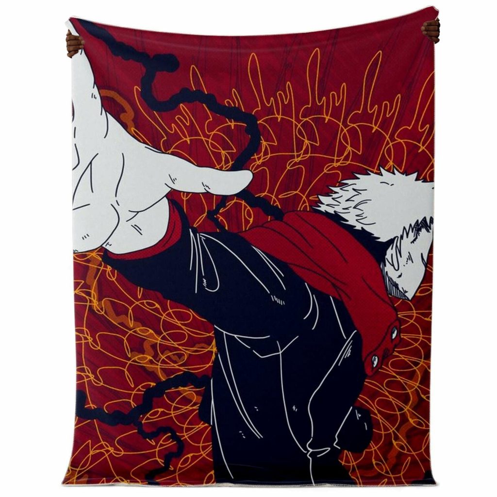 Jujutsu Kaisen Microfleece Blanket #07 Premium - Aop