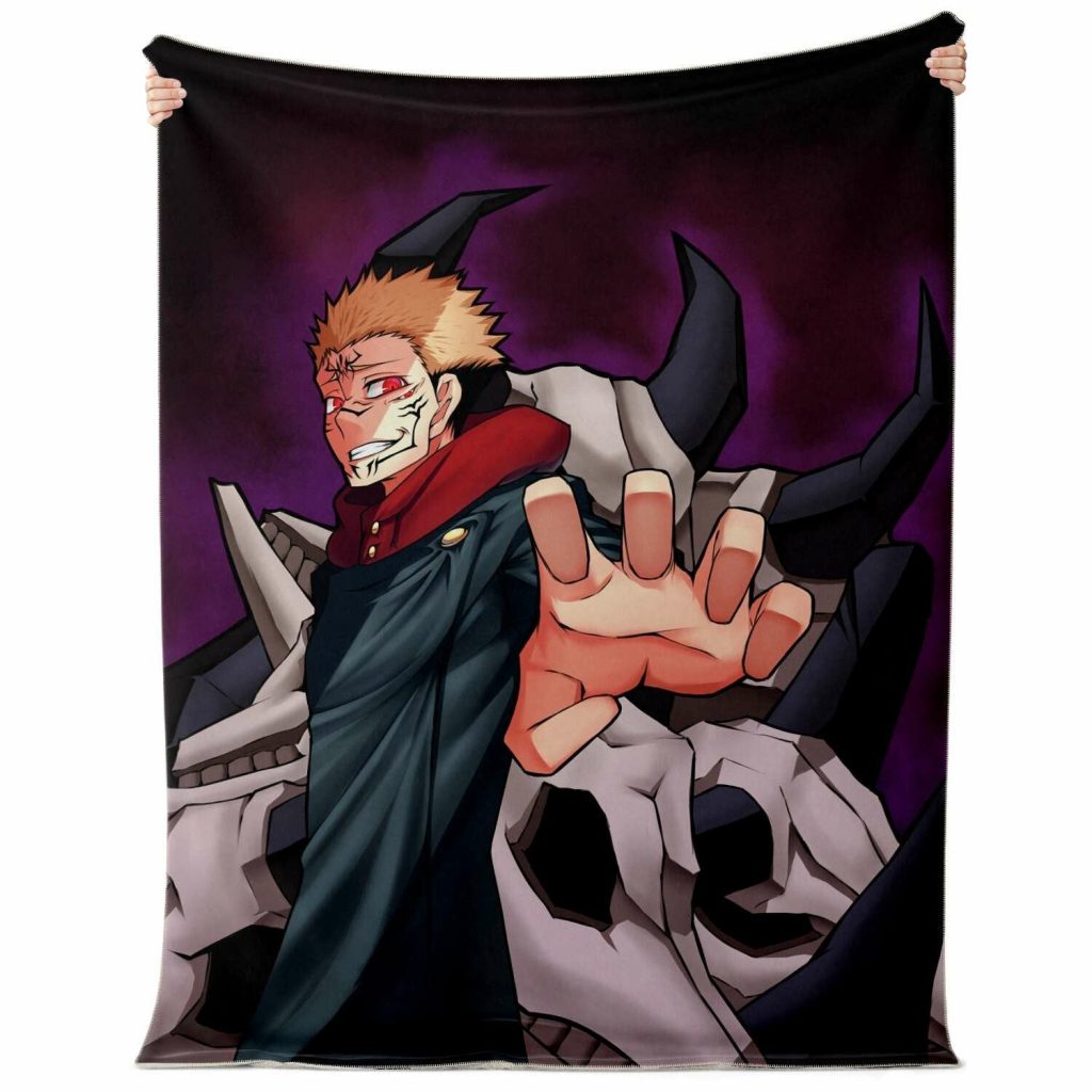 Jujutsu Kaisen Microfleece Blanket #06 Premium - Aop