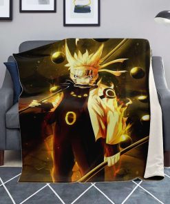 Naruto Microfleece Blanket #10 Premium - Aop