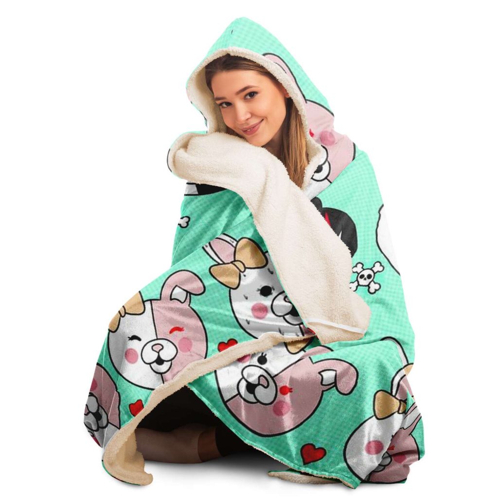 Danganronpa Hooded Blanket #07 - Aop