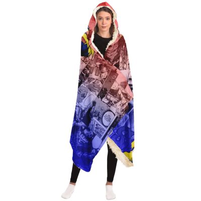 My Hero Academia All Might Story Hooded Blanket - Aop