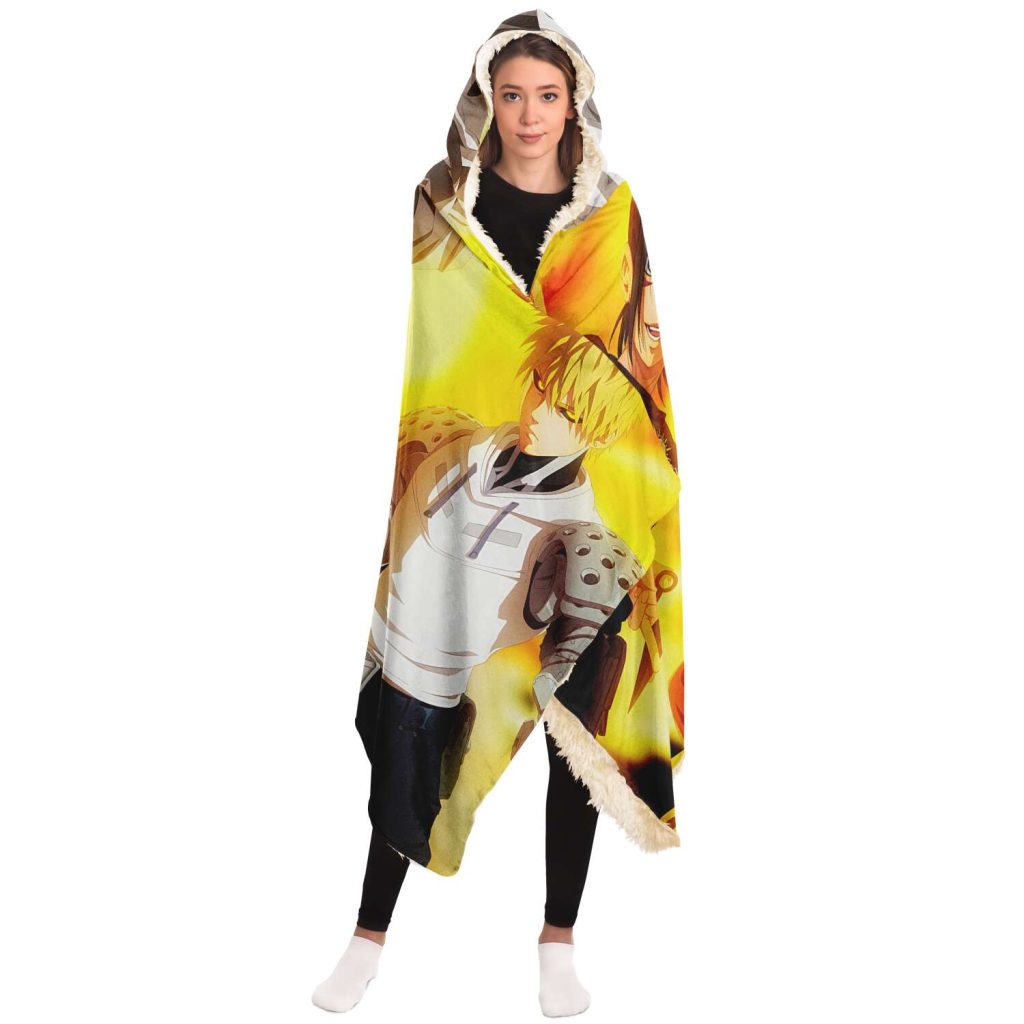 One Punch Man Hooded Blanket #04 - Aop