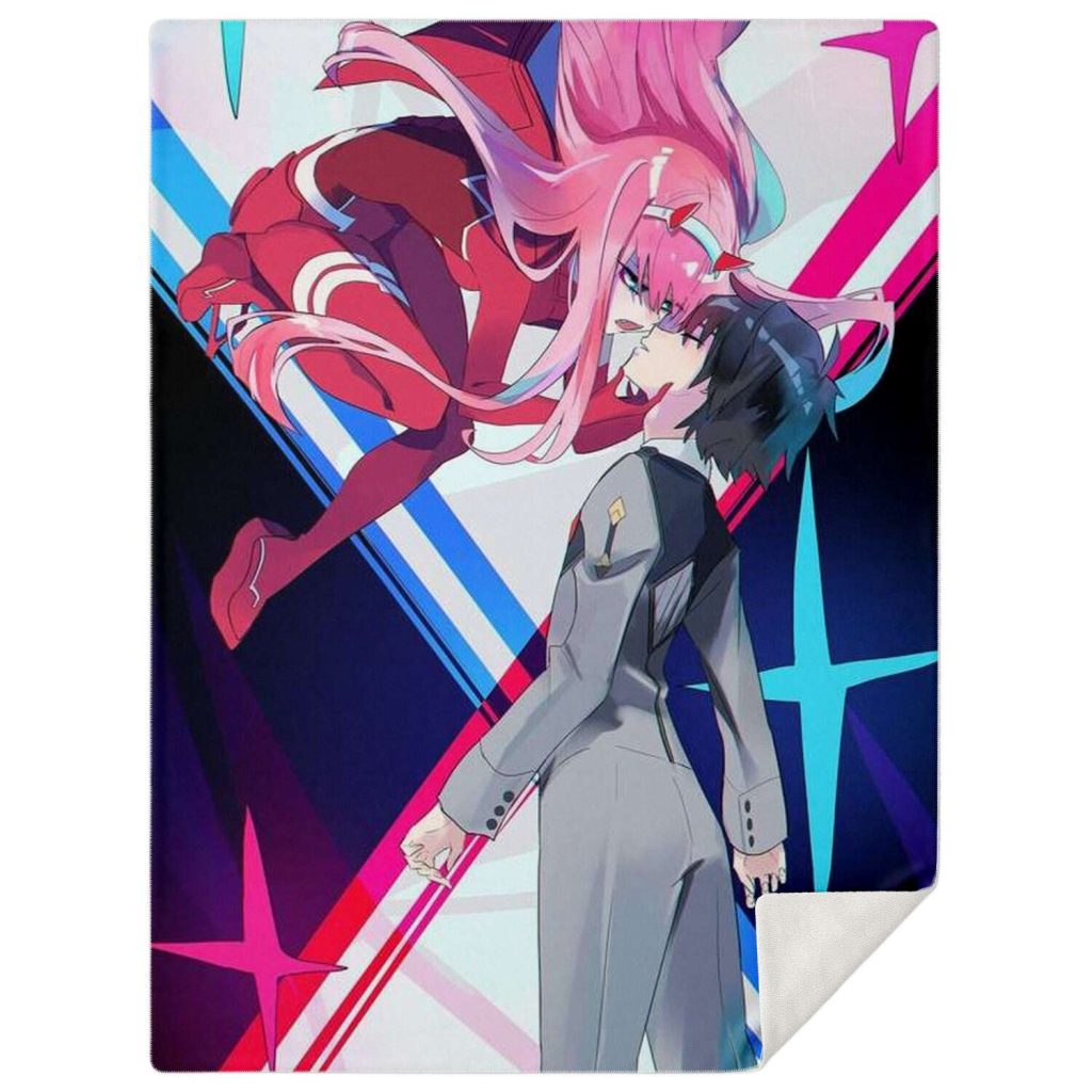 Darling In The Franxx Microfleece Blanket #09 M Premium - Aop