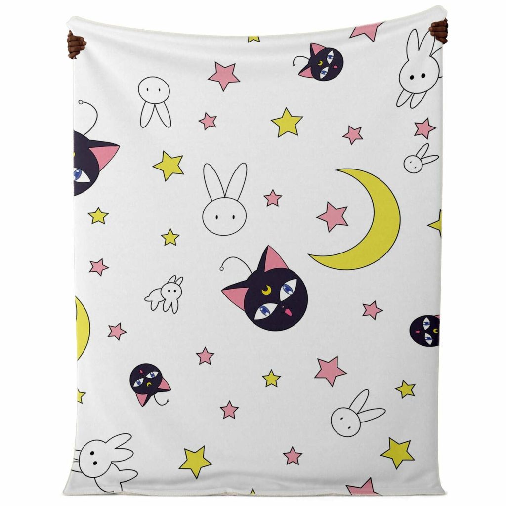 Sailor Moon Microfleece Blanket #01 Premium - Aop