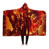 One Punch Man Hooded Blanket #02 Adult / Premium Sherpa - Aop