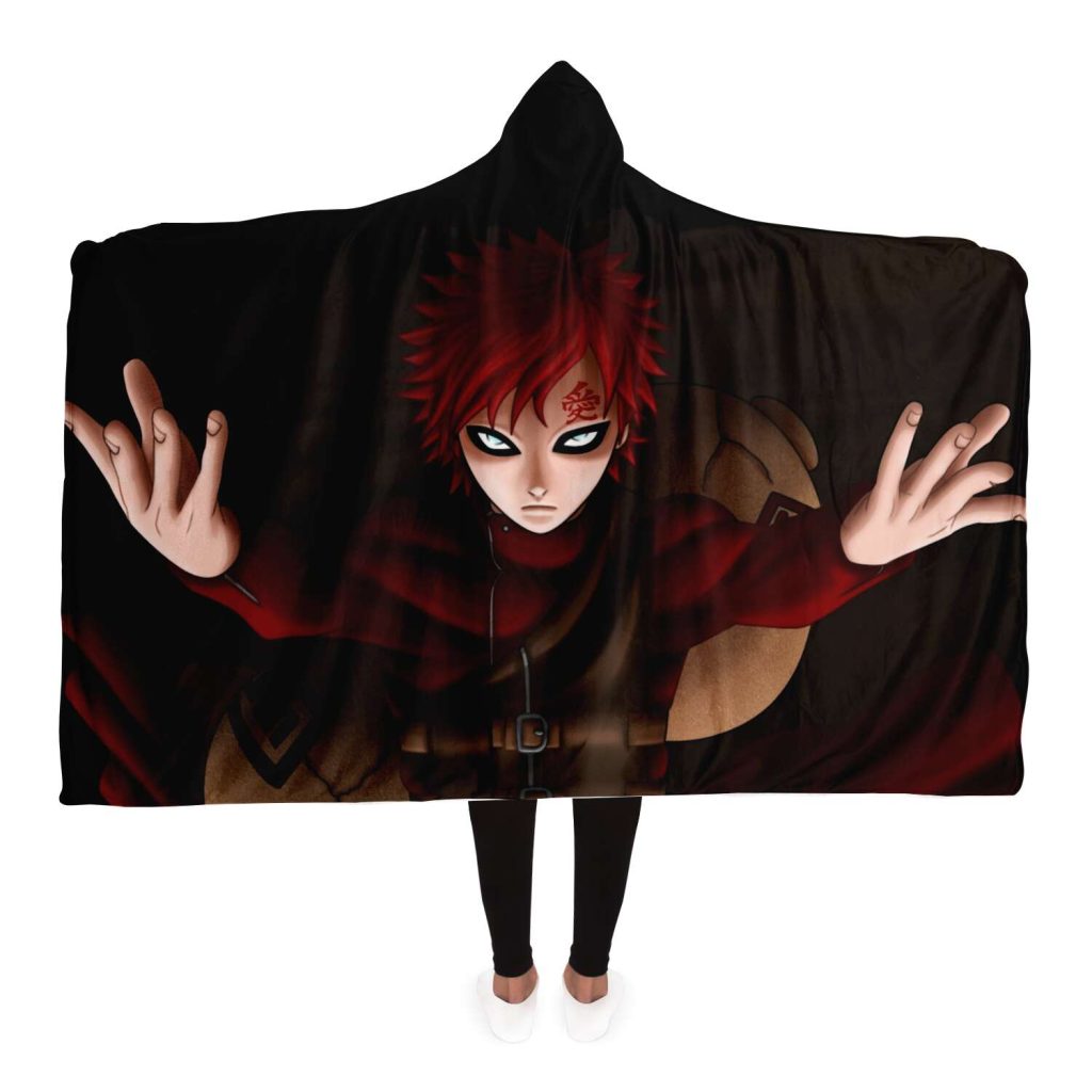 Naruto Hooded Blanket #09 Adult / Premium Sherpa - Aop