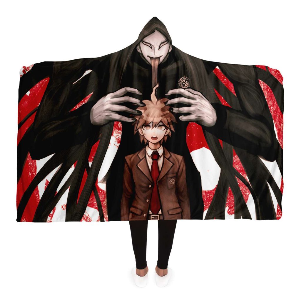 Danganronpa Hooded Blanket #02 Adult / Premium Sherpa - Aop