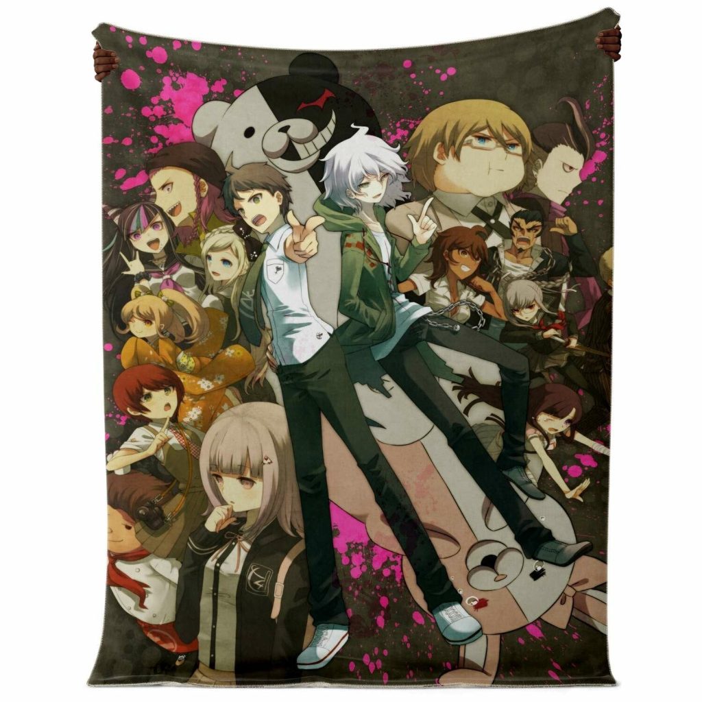 Danganronpa Microfleece Blanket #16 Premium - Aop