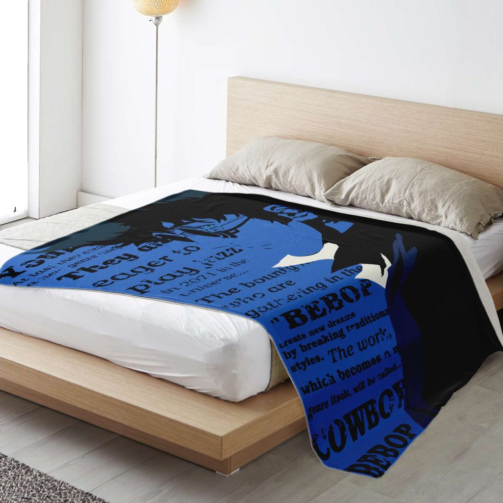 Cowboy Bebop Microfleece Blanket #02 Premium Microfleece - Aop