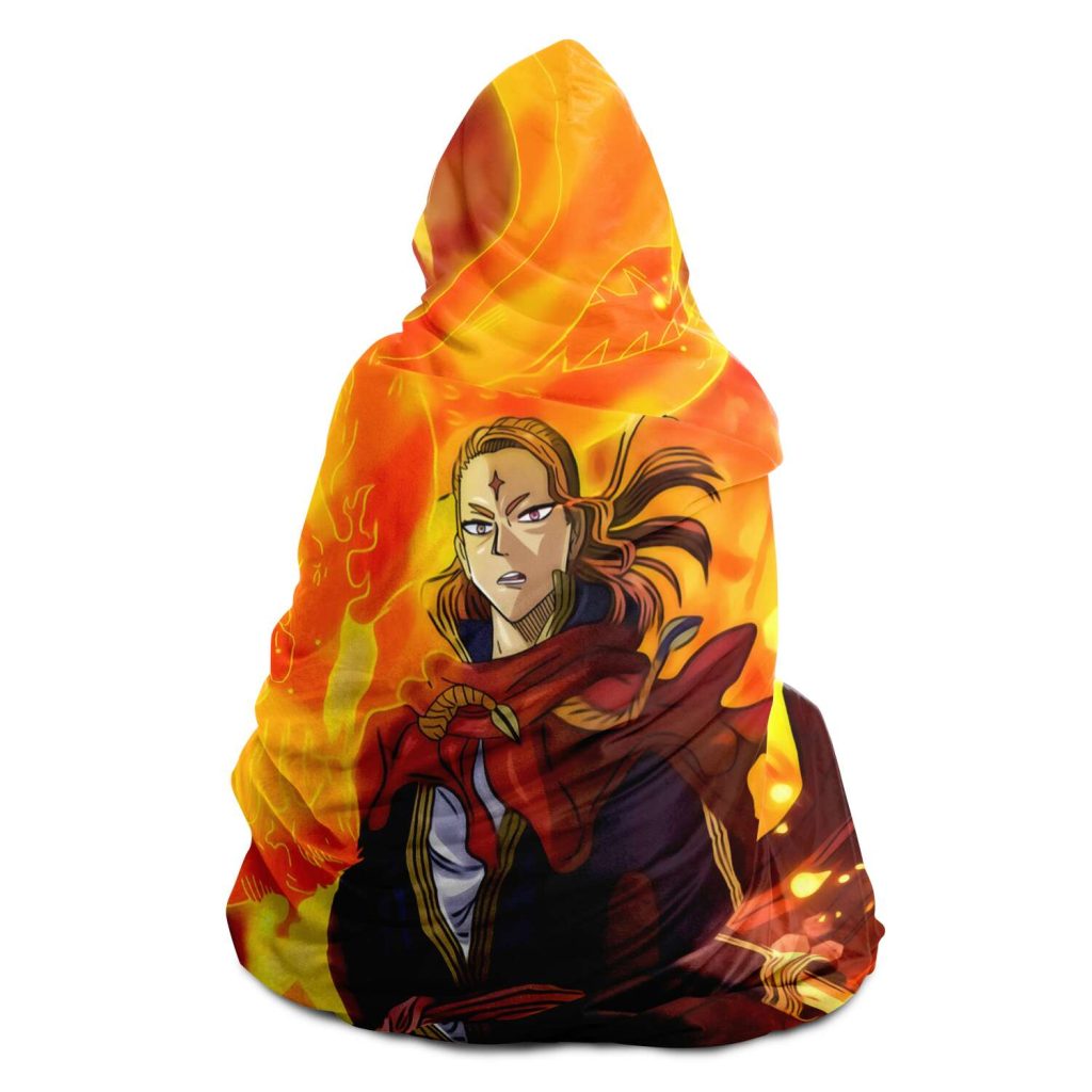 Black Clover Hooded Blanket #09 - Aop