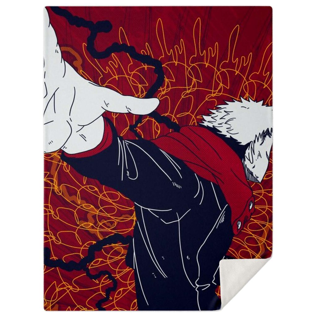 Jujutsu Kaisen Microfleece Blanket #07 M Premium - Aop