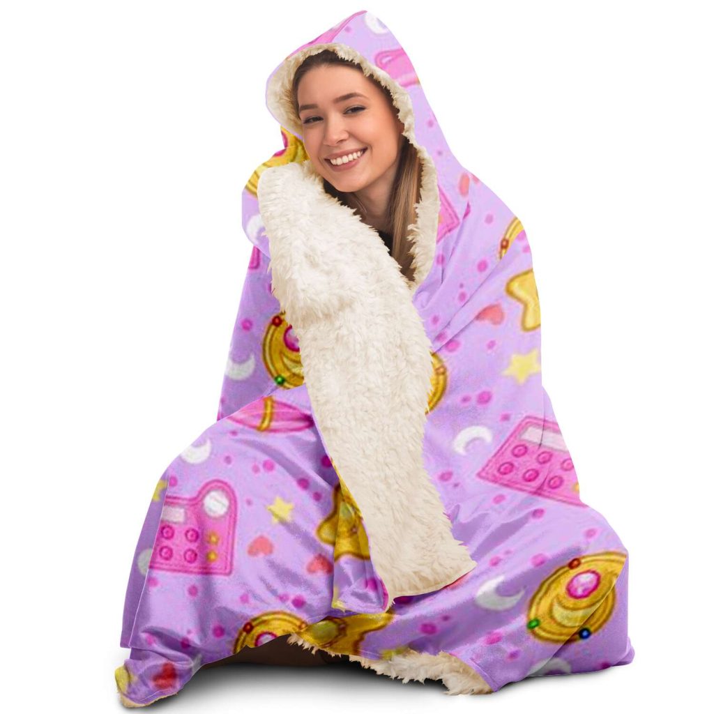 Sailor Moon Hooded Blanket #09 - Aop