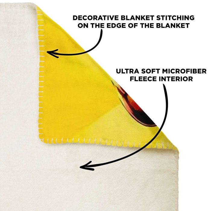 Jjba Microfleece Blanket #05 Premium Blanket - Aop