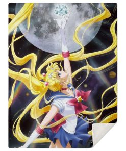 Sailor Moon Microfleece Blanket #10 M Premium - Aop