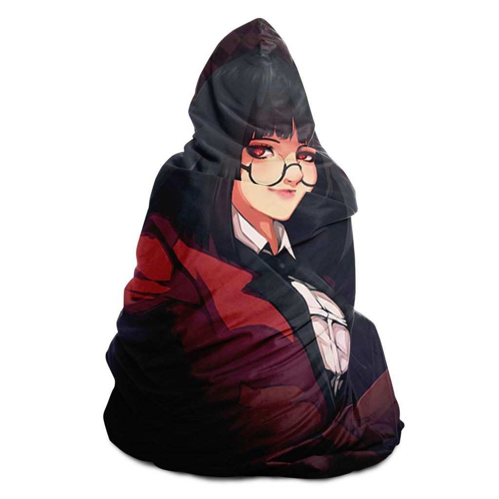 Kakegurui Hooded Blanket #05 - Aop