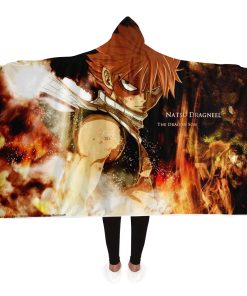 Fairy Tail Hooded Blanket #06 Adult / Premium Sherpa - Aop