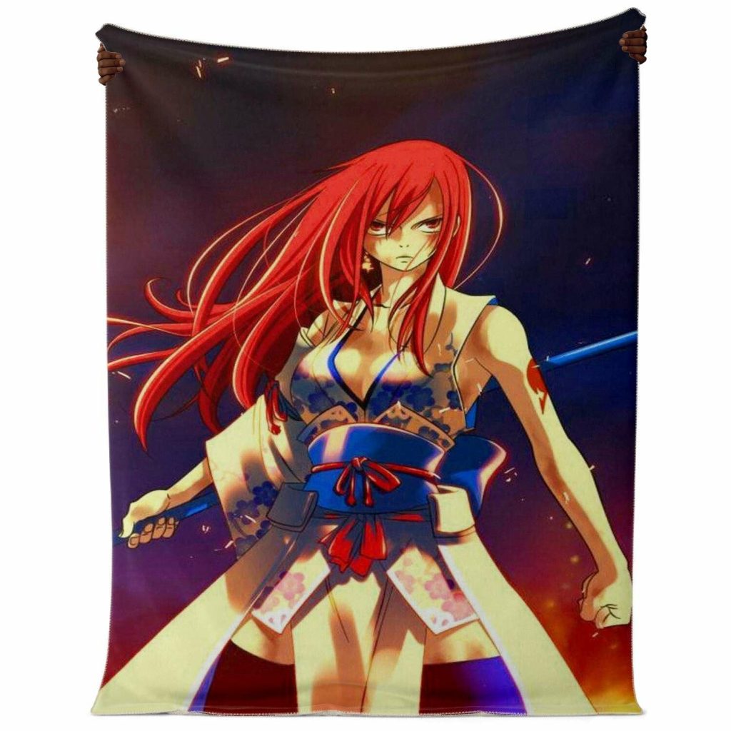 Fairy Tail Microfleece Blanket #08 Premium - Aop