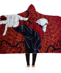 Jujutsu Kaisen Hooded Blanket #06 Adult / Premium Sherpa - Aop
