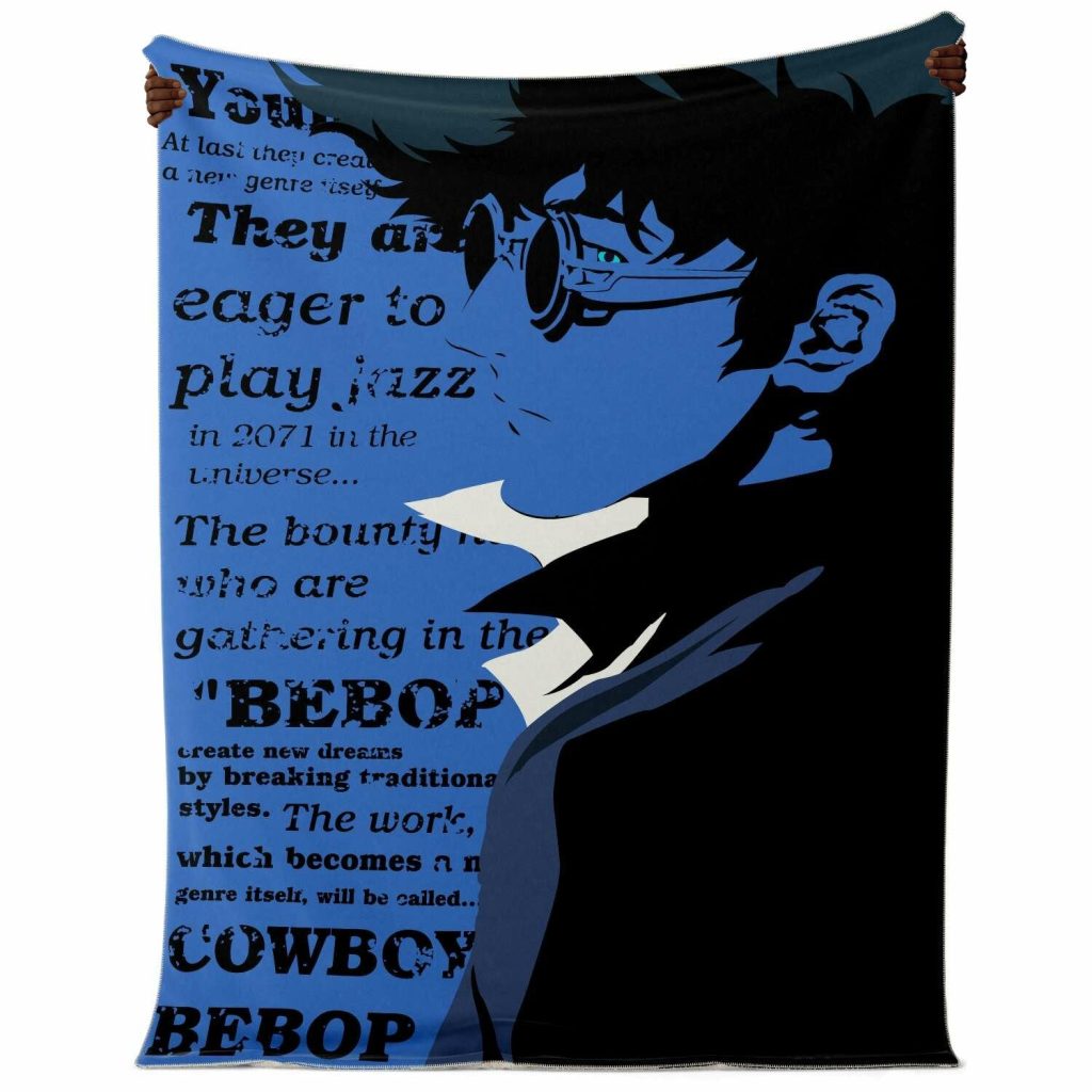 Cowboy Bebop Microfleece Blanket #02 Premium Microfleece - Aop