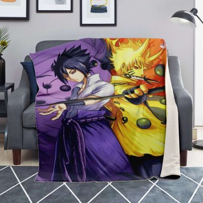Naruto Microfleece Blanket #09 Premium - Aop