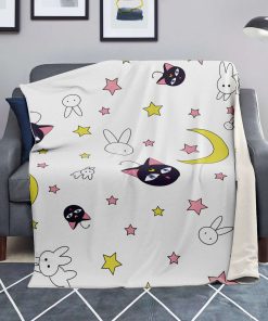 Sailor Moon Microfleece Blanket #01 Premium - Aop