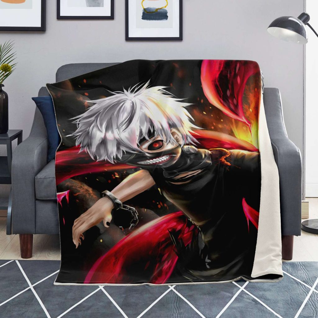 Tokyo Ghoul Microfleece Blanket #06 Premium - Aop