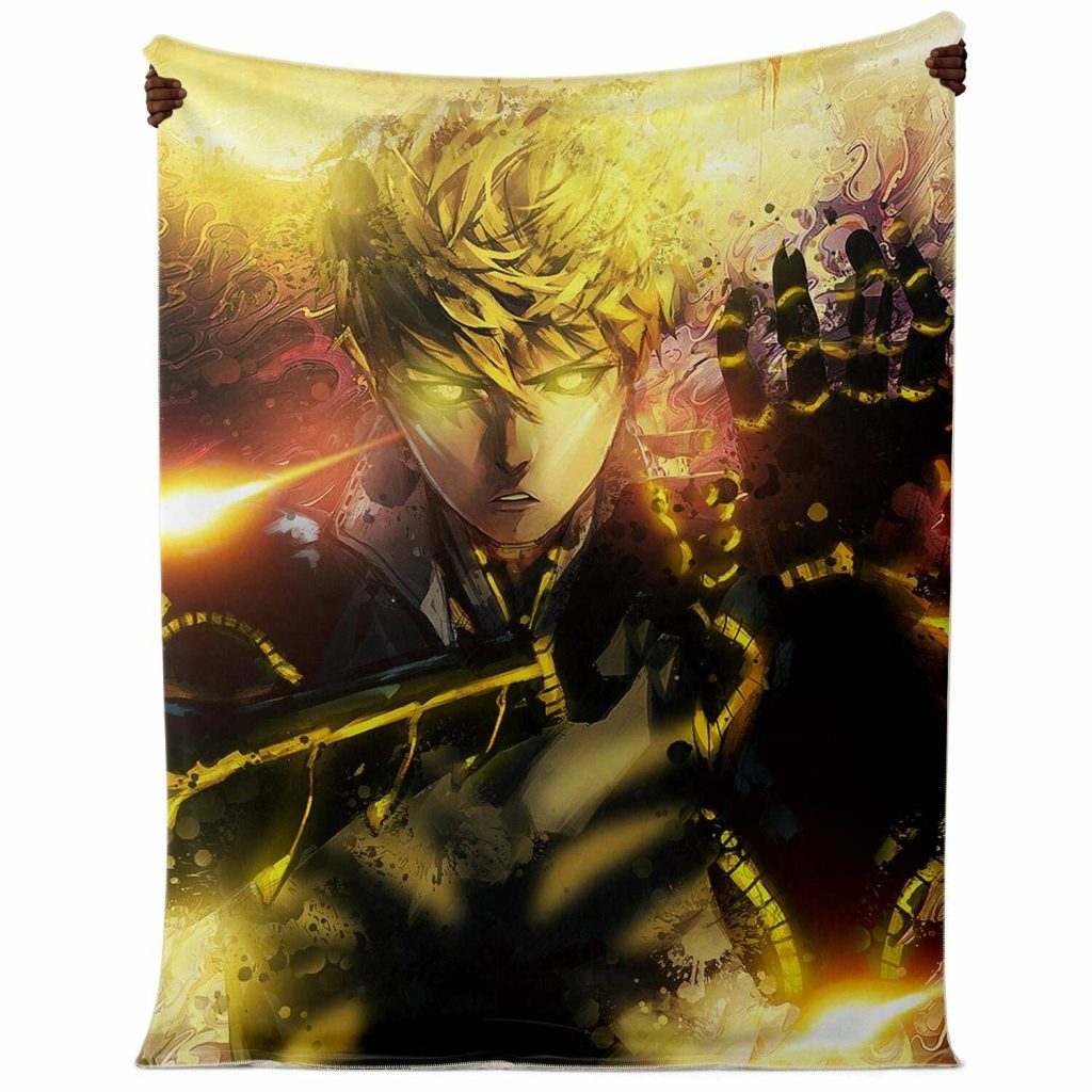 One Punch Man Microfleece Blanket #05 Premium - Aop