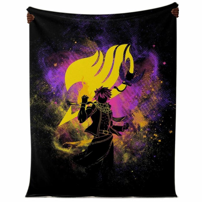 Fairy Tail Microfleece Blanket #01 Premium - Aop