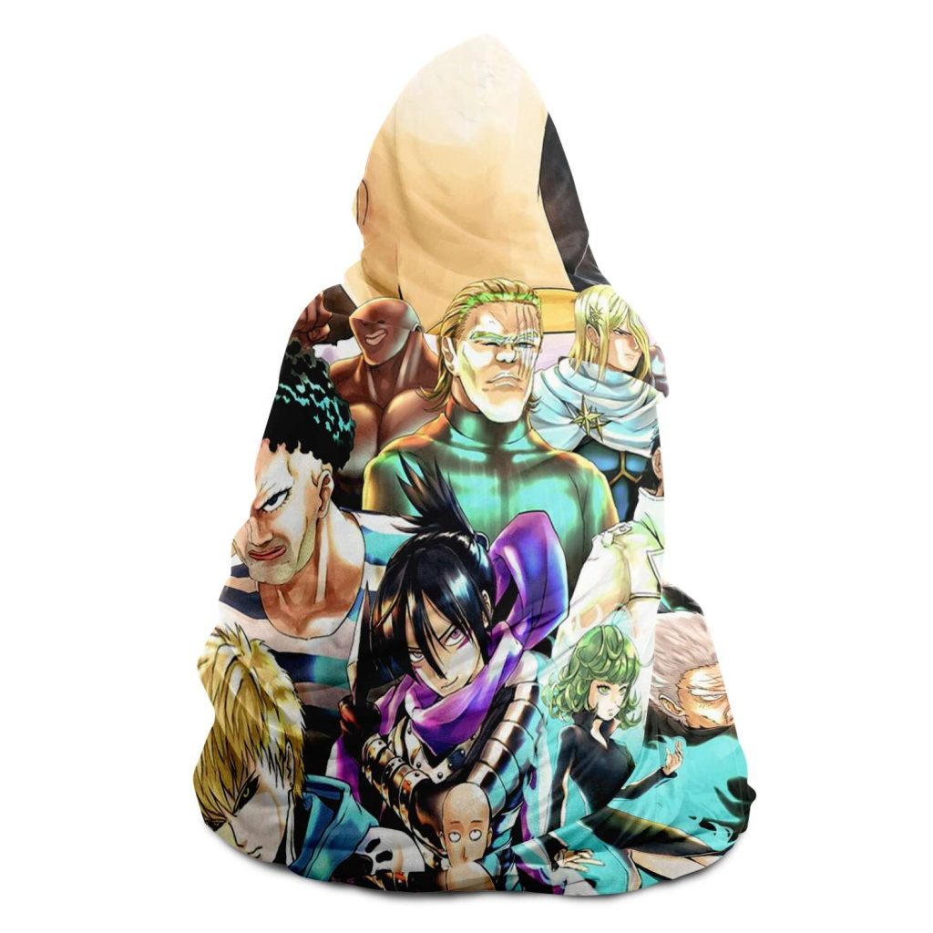 One Punch Man Hooded Blanket #05 - Aop